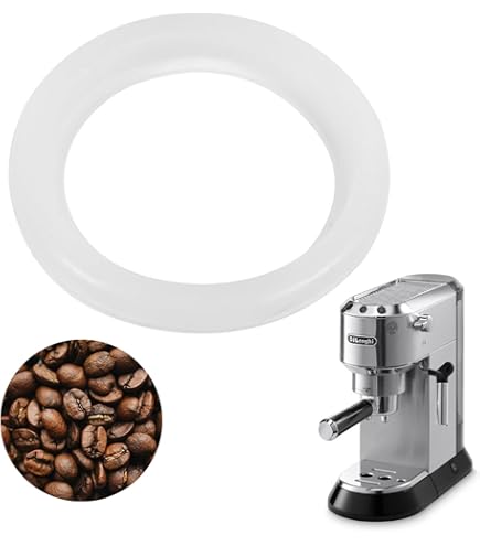 Guarnizione Vapore In Silicone 47mm Per Macchine Caffè Delonghi - Compatibile Con EC680/685, Nero - Foto 7