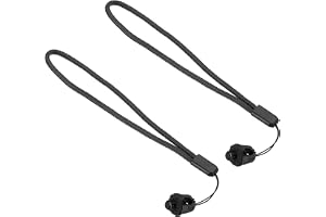 PATIKIL Kamera handledsrem snodd, 2 st kamera handarmband remmar med 1/4 tum skruv för actionkameror 360 selfiepinne