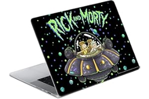 Head Case Designs Officially Licensed Rick And Morty The Space Cruiser Graphics Vinyl Sticker Skin Decal Cover Compatible With MacBook Pro 16" A2485