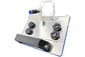 HIGYEE Soporte Para Amoladora Angular - Soporte Para Chaflán De Azulejos Para 45 Grados | Accesorio De Amoladora Angular Con Soporte De Corte De Azulejos De Metal | Herramienta De Corte De Azulejos Metálicos