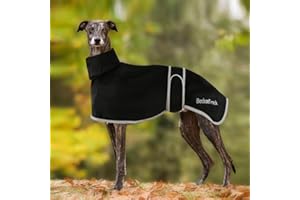 HBJSP Windhund-Regenmantel, leicht, Whippet-Mäntel, wasserdicht, Windhundmäntel, wasserdicht, Whippet-Regenmantel, Windhund-Sommer-Winter-Regenmantel, Hundemäntel für Lurcher für mittelgroße und große Hunde