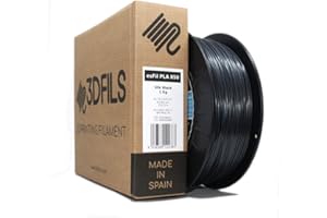 3DFILS - Filament PLA Jedwab do druku 3D (1 Kg, Silk Black)