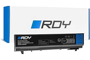 ‎RDY RDY Laptop Akku PT434 W1193 4M529 NM631 KY477 Notebook Batterie für Dell Latitude E6400 E6410 E6500 E6510 PP30L PP27LA PP30LA Precision M2400 M4400 M4500 (Kapazität: 4000 mAh 11.1V)