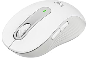 Logitech Signature M650 Wireless Mouse - For Small to Medium Sized Hands, 2-Year Battery, Silent Clicks, Customisable Side Buttons, Bluetooth, for PC/Mac/Multi-Device/Chromebook - Offwhite
