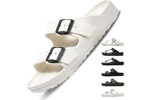 VEXITO Ciabatte Donna Doppia Fascia Cuscino Estive Sandali Uomo Nuvola Taglia 35-45