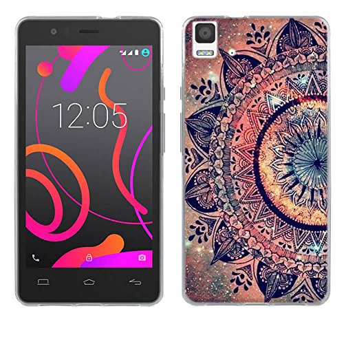 Funda BQ Aquaris E5 4G Fubaoda Flor de la mandala Gel de Silicona TPU Fina Flexible Resistente a los ara azos en su parte trasera Amortigua los golpes funda protectora anti-golpes para BQ Aquaris E5 4G Funda BQ Aquaris E5 4G Fubaoda Flor de la mandala Gel de Silicona TPU Fina Flexible Resistente a los ara azos en su parte trasera Amortigua los golpes funda protectora anti-golpes para BQ Aquaris E5 4G