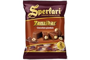 Sperlari - Zanzibar Torroncini Classici Al E Gianduia, Senza Glutine, Cioccolato, 117 Grammo