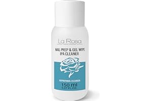 LA ROSA LaRosa Nail CLEANER ongles degraissant 150 ml - IPA Cleaner Isopropanol - Pour désinfecter l’ongle et éliminer les couches collantes, CLENASER