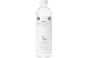 STYLPRO Veganer Make-up Pinselreiniger – 500ml | Professionelle Flüssige Pinselreinigung ohne Alkohol | Sanfte & Effektive Reinigung für Kosmetikpinsel & Beauty Blender