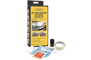 Shichangda Rear Window Defogger Repair Kit | Heated Rear Window Repair Kit | Car Rear Windshield Defogger Defroster Repair Fixes Scratched Broken Defroster Heater Grid Lines, Yellow
