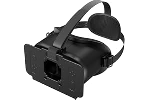 TYASOLEIL Upgraded VR Headset for Nintendo Switch 2 (2025 New), Virtual Reality Glasses with Adjustable HD Lenses & Comfortable Head Strap, 3D Goggles for Switch 2 Accessories (Black)