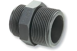 MULTITANKS Manchon fileté reduit male male en PEHD - Ø A: 2'' | Ø B: 1''1/2