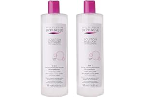 Byphasse Solution micellaire démaquillante pour peaux sensibles - 500 ml - Lot de 2