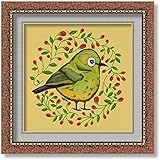 Tolle Geschenkidee: Japanbrillenvogel /// Hochwertiger Druck ohne Rahmen