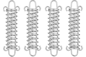 WMMDSSZ1 Resortes Tensores De Cuerda 4 Piezas Resortes De Tensión De Tienda Muelle Tracción Tensor De Resorte Muelle Elástico Resorte De Tensión Hebillas De Resorte para Tienda para Playa Camping Toldos