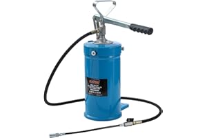 KATSU Tools Manual Grease Pump 5 Litre Portable Hand Operated Grease Dispenser Lubricator for Vehicles and Machines (Budget) 481119