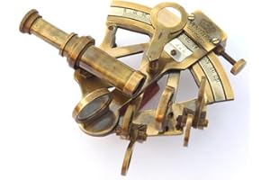 Sara International Roorkee Instruments (India) - Lente d'ingrandimento in ottone massiccio per astrolabio nautico marittimo