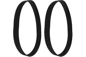 ECSiNG 2 Stück Antriebsriemen für Wippsäge 240XL 610 mm Gummi, kompatibel mit ELU TGS171 TGS172 TGS173, 120 Zähne, 25 mm Breite, 610 mm Umfang, 5,08 mm Zahnteilung