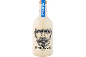 ‎KNUT HANSEN DRY GIN KNUT HANSEN DRY GIN | Weltweit ausgezeichnet | Im Herzen Hamburgs zu Hause | Regionale Zutaten vom Alten Land und Ostseedeich | 4-fach destilliert | Mildes Aroma | Nachhaltige Keramikflasche | 0,5L