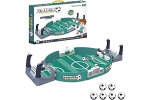 Usper 2022 Mini Table Soccer Game, Tabletop Football Game Toy With 6pcs mini Football, Desktop Interactive Soccer Game Toy For Kids Christmas Birthday Worlds Cup Gift (Large)
