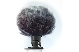 YH&YX Furry Cover Windscreen Windshield Muff for SHURE MV88 Microphone
