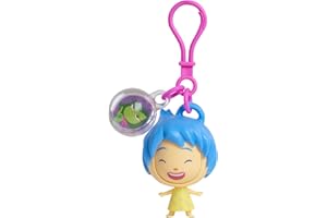 Inside Out - 2 llaveros de figuras para ansiedad, alegría, relleno de calcetines navideños, regalos, regalos, juguetes para niños a partir de 3 años Just Play