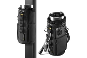 Spigen Life LF500 Borsa Magnetica Palestra, Porta Bottiglia d'Acqua Magnetico Gym con pratico spazio portaoggetti, Portatazze Magnetico Gym, Accessori per Fitness Supporto, Tumbler Bag - Nero