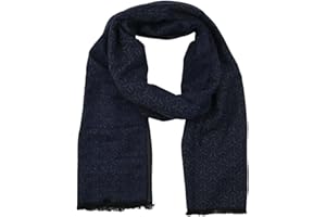 Police Bufanda clásica de invierno para hombre con caja de regalo