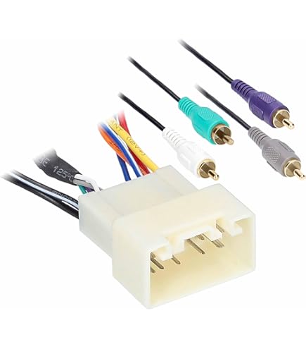 Cablaggio Ricambio Per Autoradio Pioneer – Compatibile Con Serie MVH, MXT, DXT, FH (Fili Di Rame Puro, Schema Incluso)