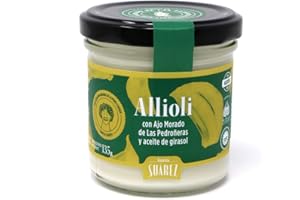 FAMILIA SUAREZ Allioli Garlic Salsa from the region of La Mancha Central Spain 135g.