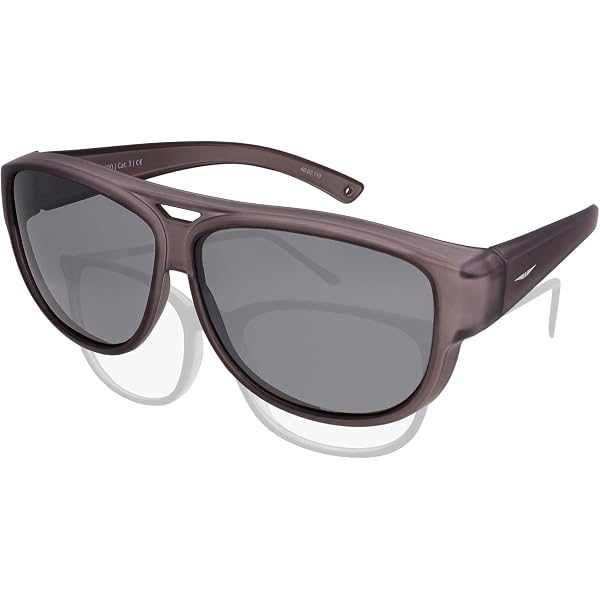 étui Protection Lunettes Étui à Lunettes ActiveSol Shadow Box - Coque Rigide Magnétique Pour Lunettes Et Solaires, 3 Tailles (S/M/L), Couleur Jaune, Taille L