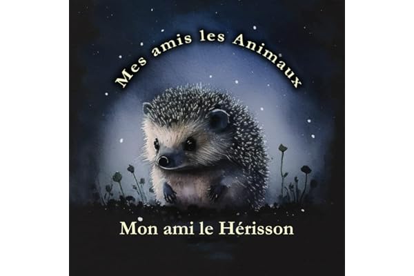 Explorez la nature avec "Mon ami le Hérisson" - Un livre en aquarelle de la collection "Mes amis les animaux" pour les petits curieux de la nature - Pour les tout-petits
