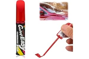 MagiSel Pennarello Copri Graffi Auto, Vernice per Ritocco Carrozzeria, Riparazione Graffi, 1 Pezzo, Rosso