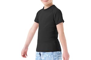 MEETWEE pojkar Traje de Baño de Niño Rash Vest Camisetas de Natación rash guard-skjorta