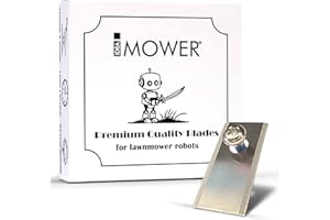 Idea Mower Zapasowe ostrza do robotów koszących Premium kompatybilne z Worx Landroid | 33 ostrza | Trwałe noże odporne na warunki atmosferyczne
