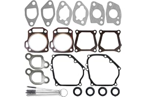 ZAMDOE Kit de Juntas para Predator 212 CC para Coleman Ct200u para Honda GX160 GX200 212cc 225cc 168F 170F Motores Generadores Karts Minimotos Culata Tapa de válvulas Silenciador Junta del cárter