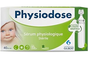 PHYSIODOSE Sérum physiologoque stérile plastique végétal 40x5ml