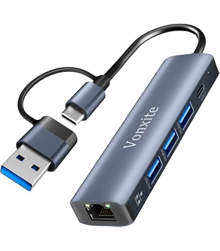 Adaptateur USB 2.0 vers Ethernet Carte réseau USB2.0 vers RJ45 Adaptateurs résea
