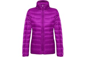 Pengniao Abrigo Plumas Ultralight Mujer Plumiferos Ligeros Mujer Abrigos Plumon Acolchado Chaqueta Plumifero Ligero Corto Señora Ultraligero Chaquetas Invierno Cazadoras Chaquetones Tallas Grandes
