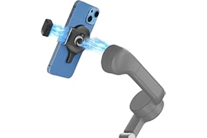 GAEKOL Magnetische Ring-Halterung für DJI Osmo Mobile 8 / 7P / 7 Smartphone Gimbal, Starke Saug Multifunctional Tracking Module Adapter Kompatibel mit DJI OM 8/7P/7 Stabilisator, Mobile Zubehör
