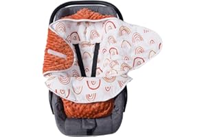 MIRACLE BABY Baby Blanket Swaddle Wrap Winter for Boys Girls Newborn Baby Swaddle Blankets Wrap Toddler Infant Soft Thick Baby Sleeping Wraps Warm Unisex Receiving Blankets 0-6 Months (Rainbow)