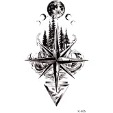 BearPear Signal Ge&ccedil;ici D&ouml;vme Unisex Tattoo