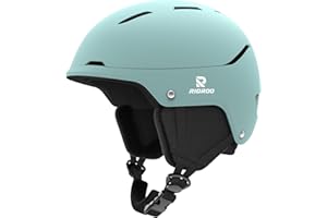 RIOROO Casco Sci Uomo Donna Giovanili,Casco Snowboard con Sfiato Regolabili Compatibile con Occhiali da Sci Disponibile per Gli Sport Sulla Neve Snowboard Snowmobile Sci Antivento.
