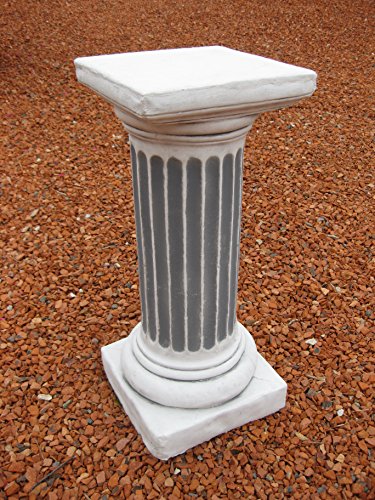 Schöne Säule rund aus Steinguss, frostfest - 3