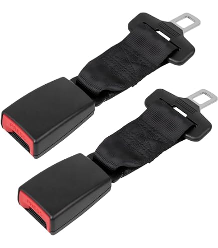 Fermacintura Auto Adesivo – Limitatore Di Sicurezza Per Cintura, In Similpelle, 16x10,1 Cm