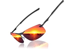 PERFECTMIAOXUAN Stylowe Okulary Przeciwsłoneczne dla Męskie i Damskie Lekka metalowa rama zewnętrzna ochrona UV400 sportu na świeżym powietrzu jazdy na rowerze wędkowania wędrówe