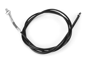 TEROR Rear Brake Cable,Universal Rear Drum Brake Cable 75.6in Fit for GY6 Chinese Scooter Mopeds 50cc 125cc 150cc 250cc