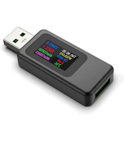 Tester USB Tipo-C PD Voltmetro Digitale Misuratore Di Tensione E Corrente Cc Amperometro Rilevatore Di Capacita Power Bank Caricabatterie A3 8a 240w~p144605937 - Foto 7