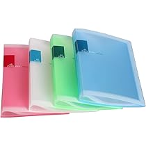 Portfolio A5 20 Poches Transparentes - Présentation Professionnelle - Dossier De Réunion - Noir - Europel