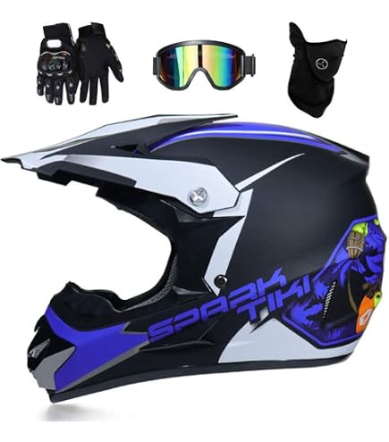 crosshelm mit brille und handschuhe WEITY Fullface Motocross Helm Set Maske, Motorrad Pocket Bike Helm Kinder Erwachsener Motorradhelm für MTB Enduro ATV Downhill Sicherheit Schutz, Schwarz Pink (M) Auto & Sizes:2X-Large Max SSV Sport Utility 4-Door Ozark Trail G.1 Explorer